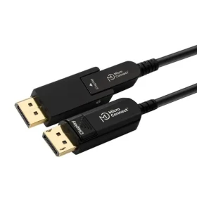 MicroConnect Premium Optic Fiber Kabel Mini DisplayPort 1.4 (M) - DisplayPort (M) 15m černá / redukce z MiniDP na DP (DP-MMG-1500MBV1.4OP)