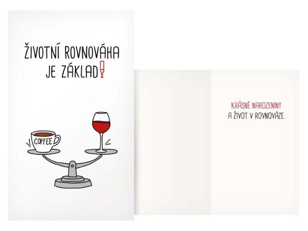 Přání k narozeninám - životní rovnováha Přání k narozeninám - životní rovnováha