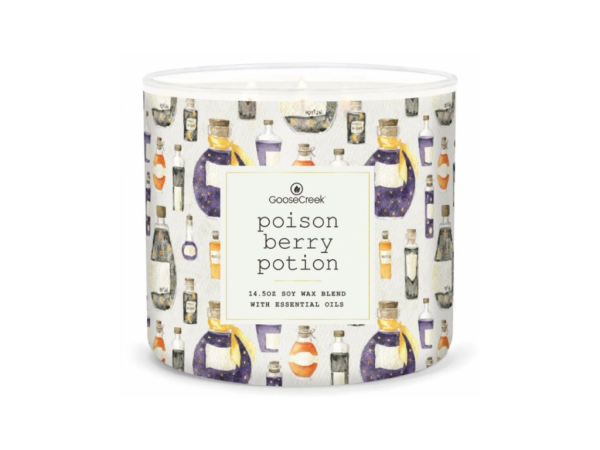 Goose Creek - Halloween - Otrávený lektvar z bobulí Aromatická svíčka ve skle 411 g