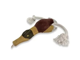PafDog Kačer Larry z kůže a juty 45cm (PF-933)