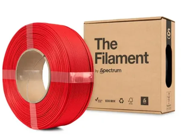 Spectrum The Filament červená / Tisková struna / PLA Lite / 1.75mm / 1kg / ReFill (TF-24226)