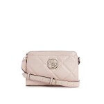 GUESS kabelka Dilla Convertible Girlfriend Crossbody blush Růžová