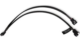 Alphacool Y-Splitter 4-Pin na 2x 4-Pin PWM 30cm černá / Kabel / PWM rozbočovač / 30 cm (18677)