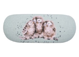 Pouzdro na brýle Wrendale Designs Owlets - Sovy