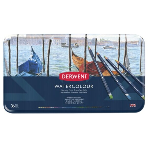DERWENT Watercolour Pencils 32885 36 ks