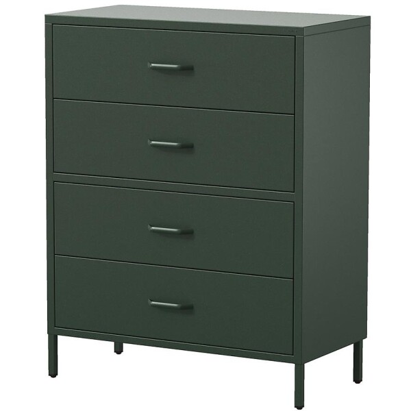 Komoda Kovová Carla Modern Bottle Green