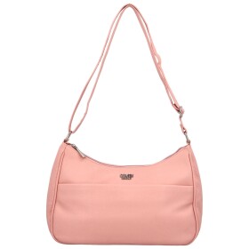 Trendy dámská crossbody kabelka Milona, růžová