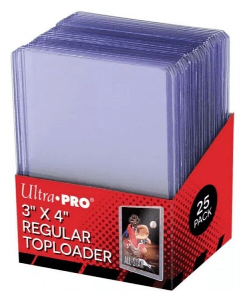 Obaly na karty - Ultra PRO Regular Toploaders 35PT 25 ks