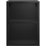 MEXEN - Box-A otevřená skříňka s policí 35, černá mat 91AX2-0350-470-0-71