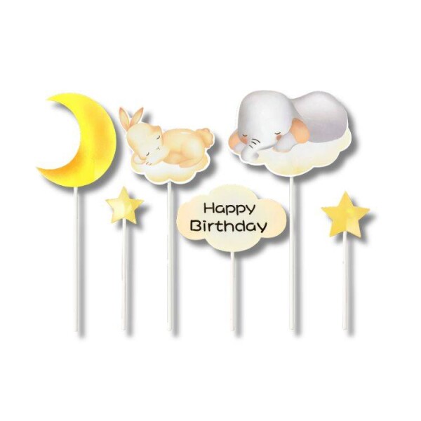 Cesil Cesil Zápich do dortu Happy Birthday sladké sny