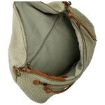 Trendy dámská textilní ledvinka Lena, světle zelená