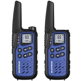 Baofeng BF-T25E tmavě modrá / Sada PMR vysílaček / 2 ks / 16 kanálů / VOX / dosah 10 km