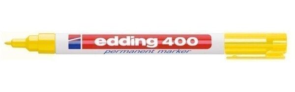 Edding Popisovač permanentní 400 - žlutý