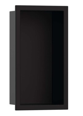 HANSGROHE - XtraStoris Original Výklenek do stěny s rámem, 30x15x10 cm, matná černá 56057670