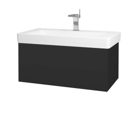 Dřevojas - Koupelnová skříňka VARIANTE SZZ 85 pro umyvadlo Laufen Pro S - N03 Graphite / N03 Graphite 195243