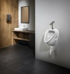 AQUALINE - Samouzavírací nástěnný ventil pro urinál, chrom ZY12022