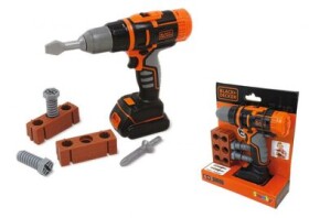 Smoby Black & Decker Šroubovák vrtačka a příslušenství