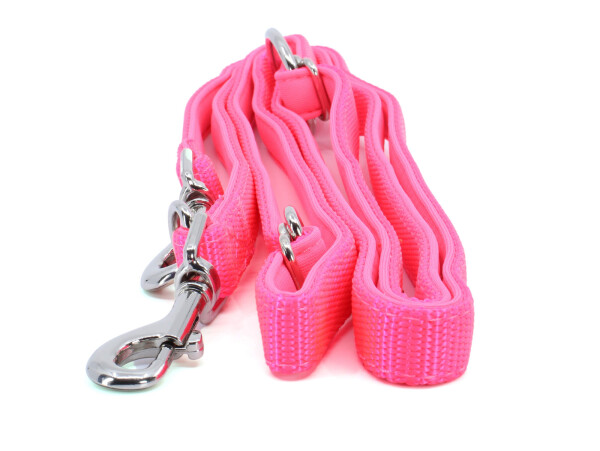 Kelly pet vodítko pro psa | 200 cm Barva: Růžová, Šířka vodítka: 2 cm
