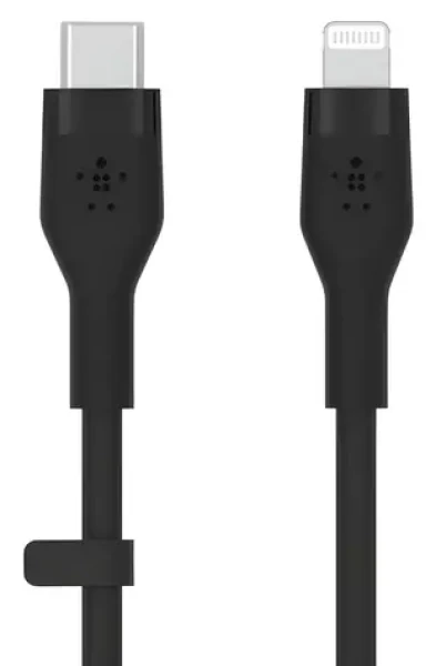 Belkin CAA009bt3MBK černá / Kabel USB-C na Lightning / 3 m / 15W / MFi (CAA009BT3MBK)