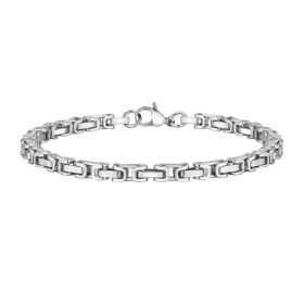 Pánský ocelový náramek Carlo - chirurgická ocel, Stříbrná 21 cm