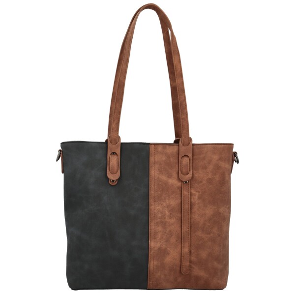 Trendy dámská kabelka na rameno MaxFly Ritta, černá