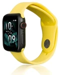 Beline Silicone Collection žlutý / Řemínek pro Apple Watch / Silikonový / 38/40/41 mm