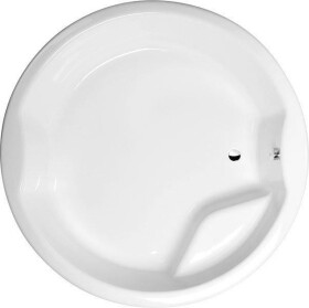 POLYSAN - ROYAL ROUND kulatá vana s konstrukcí 172x172x49cm, bílá 73211