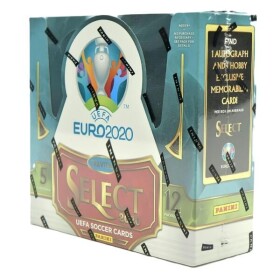 2019/2020 Panini Select UEFA Euro Preview Soccer Hobby Box - fotbalové karty