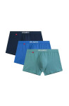 Boxerky Atlantic 3MH-011 A'3 S-2XL černošedá melanž XL