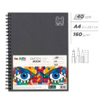 Carioca PLUS skicák A4 160 g 40 listů kroužková vazba acid free