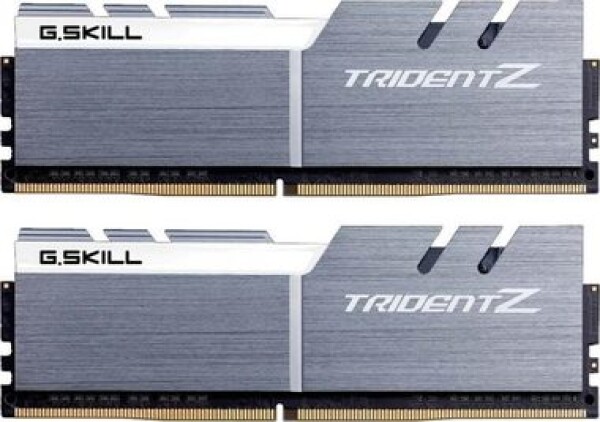 G.SKill Trident Z 32GB (2x16GB) 3600 MHz stříbrná / DDR4 / CL17-19-19-39 / 1.35V / XMP 2.0 (F4-3600C17D-32GTZSW)