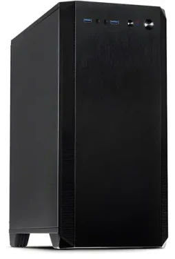Inter-Tech H-606 černá / Skříň / mATX / tichá / max. 320mm VGA / 2x USB 3.2 Gen1 (88881311)
