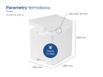 Termoboxy CZ & SK Polystyrenový termobox 7,1L/5kg