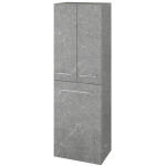 Dřevojas - Vysoká skříň s košem na prádlo DOS SVD3K 50 - D20 Galaxy / Úchytka T04 / D20 Galaxy 280246E