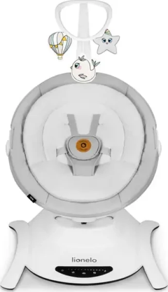 LIONELO Kojenecké lehátko Bella Grey Concrete (LO-BELLA GREY CONCRETE)