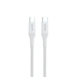 Epico pletený PD kabel USB-C na USB-C 0.3m bílá (9915141100005)
