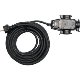 YATO Prodlužovací kabel s gumovou izolací / Napětí 230 V / Počet zásuvek 3 / Délka 10 m / IP44 (YT-8116)
