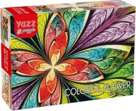 YAZZ Puzzle Barevná květina