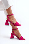 Sandály na podpatku model 196237 Step in style 38
