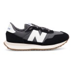 Sportovní New Balance NBGS237PF Přírodní kůže (useň) - Semiš