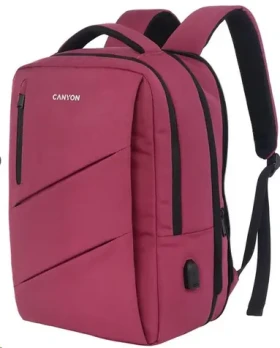 CANYON BPE-5 růžová batoh pro notebook 15.6" (CNS-BPE5BD1)