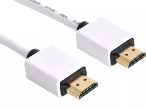 Sandberg HDMI 2.0 1m bílá / kabel HDMI na HDMI