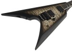 ESP LTD Arrow-1000 QM Charcoal Burst Satin