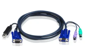 ATEN KVM sdružený kabel k CS-82A / 84A / 138A / 88A / USB na PS2 / 2m (2L-5502UP)