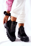 Leather Trapper Boots Big Star II274363 Black 37