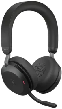 Jabra Evolve2 75 MS USB-A černá / bezdrátová sluchátka / mikrofon / ANC / USB-A (nabíjení) / USB adaptér + Bluetooth (27599-999-999)