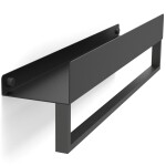 REA - Police do koupelny SF01 60cm black matt REA-06002