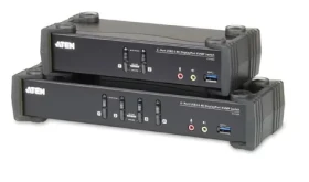 ATEN CS1924M-AT-G ATEN CS1924M 4-Port USB3.0 4K DisplayPort KVMP Switch / MST Hub (CS1924)