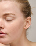 ENAMEL Copenhagen Studs, Small Sunshine 925S/GP