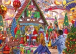 GIBSONS Puzzle Navštivte Santu